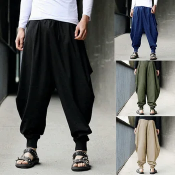 Oeak Wide Leg Men Harem Pants Fashion Hip Hop Loose Pants Casual Joggers Pants Oversize Trousers Streetwear Pantalones Hombre
Oeak Wide Leg Men Harem Pants Fashion Hip Hop Loose Pants Casual Joggers Pants Oversize Trousers Streetwear Pantalones Hombre