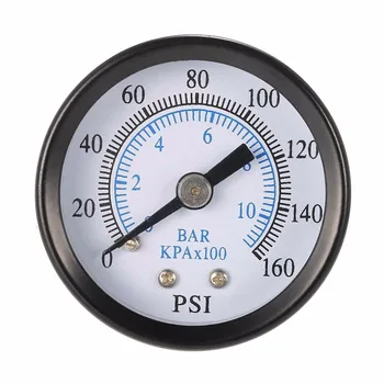 2016 Newest Professional 1/8 Inch 160 Psi 0-10bar Compressor Compressed Air Pressure Gauge Small Double Scale Measurer Ts-40
2016 Newest Professional 1/8 Inch 160 Psi 0-10bar Compressor Compressed Air Pressure Gauge Small Double Scale Measurer Ts-40