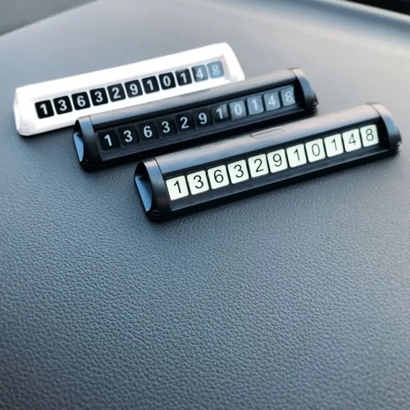 Car Temporary Parking Card Phone Number Card Plate Telephone Number Car Park Stop Automobile Accessories Car-styling
Car Temporary Parking Card Phone Number Card Plate Telephone Number Car Park Stop Automobile Accessories Car-styling