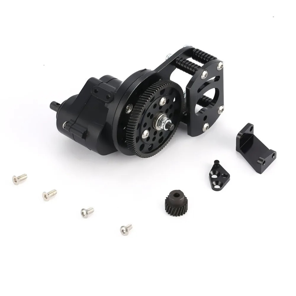 CNC Metal Assembled Transmission Case Center Gearbox with Metal Motor Gear for 1/10 RC4WD D90/D110 RC Crawlers Car fz
CNC Metal Assembled Transmission Case Center Gearbox with Metal Motor Gear for 1/10 RC4WD D90/D110 RC Crawlers Car fz