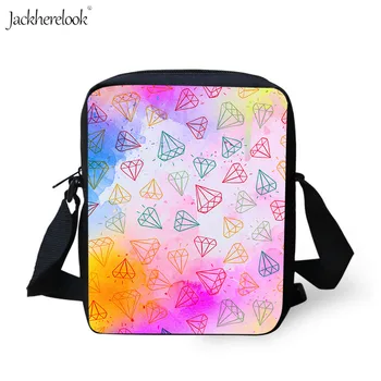 Jackherelook 3D Diamond Prints Lady Crossbody Bag Student Shoulder Bags Girl Boy Kids Meal Bag Custom Pattern Fashion Women Bags
Jackherelook 3D Diamond Prints Lady Crossbody Bag Student Shoulder Bags Girl Boy Kids Meal Bag Custom Pattern Fashion Women Bags
