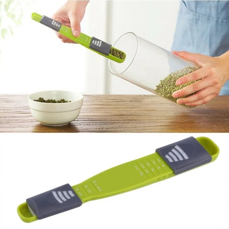 Double-Headed ABS Kitchen Adjustable Eight-Capacity Scale Coffee Measuring Spoon Coffee Baking Measuring Spoon Utensil
Double-Headed ABS Kitchen Adjustable Eight-Capacity Scale Coffee Measuring Spoon Coffee Baking Measuring Spoon Utensil