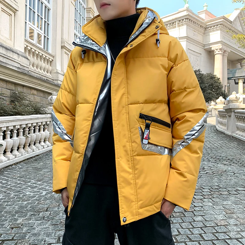 Men's winter 2019 new slimming hoodie thickened, medium length, large size padded clothes loose casual youth men's wear
Men's winter 2019 new slimming hoodie thickened, medium length, large size padded clothes loose casual youth men's wear