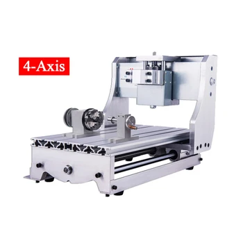 4axis 3020 CNC Router Aluminium frame for Engraving Drilling and Milling Machine wood router lathe with rotary axis
4axis 3020 CNC Router Aluminium frame for Engraving Drilling and Milling Machine wood router lathe with rotary axis