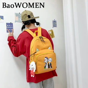 BaoWomen Female Student Japanese Harajuku Backpack For Woman Oxford Fabric Ulzzang Harajuku 2020 Leisure Travel Bags Wholesale
BaoWomen Female Student Japanese Harajuku Backpack For Woman Oxford Fabric Ulzzang Harajuku 2020 Leisure Travel Bags Wholesale