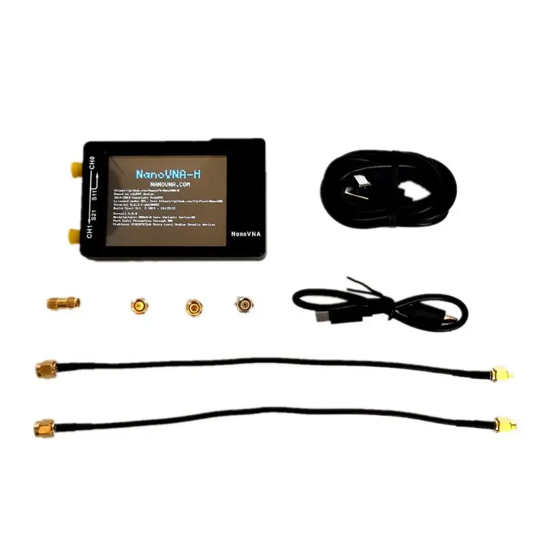 1Set NanoVNA-H Vector Network Antenna Shortwave Analyzer MF HF VHF UHF Host