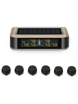 Tire Pressure Monitoring System Real-Time Auto Solar Charge TPMS Lithium Battery External TPMS Sensor Accessories for RV Trailer
Tire Pressure Monitoring System Real-Time Auto Solar Charge TPMS Lithium Battery External TPMS Sensor Accessories for RV Trailer