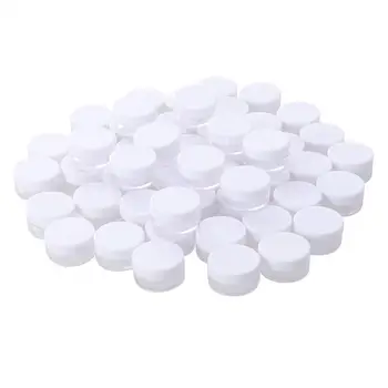 50pcs Facial Cream Boxes Portable Plastic 5g Mini Storage Cosmetic Pots Cosmetic Jars for Girl 
50pcs Facial Cream Boxes Portable Plastic 5g Mini Storage Cosmetic Pots Cosmetic Jars for Girl