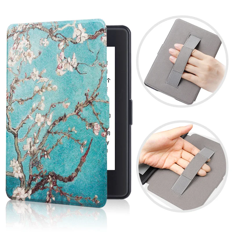 Case for All-New Kindle 10th Gen 2019 Release Thinnest Protective Smart Cover Print PU Leather Hand Strap Case for Kindle 2019
Case for All-New Kindle 10th Gen 2019 Release Thinnest Protective Smart Cover Print PU Leather Hand Strap Case for Kindle 2019