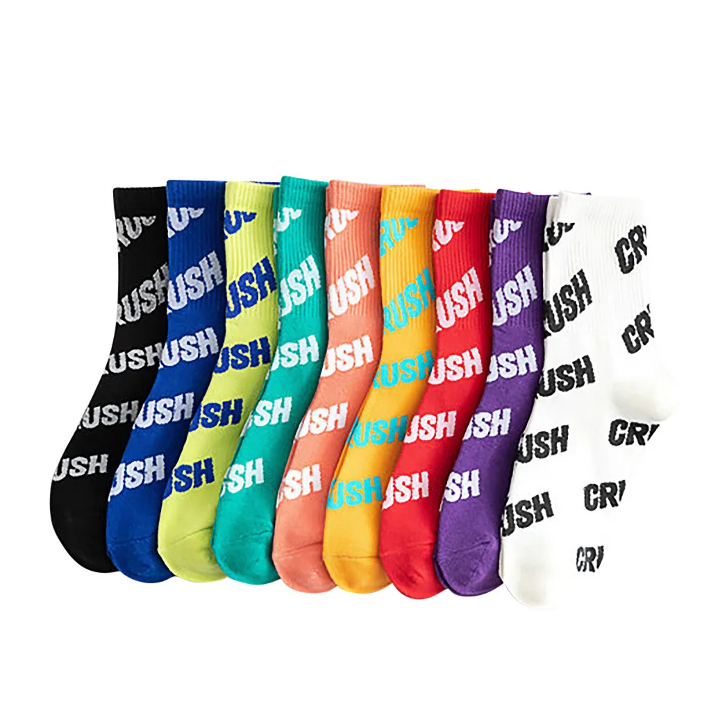 Women Fashion Letter Print Cotton Socks Nine Colors colored socks korean style warm cartoon socks set of women's Colored sock 
Women Fashion Letter Print Cotton Socks Nine Colors colored socks korean style warm cartoon socks set of women's Colored sock