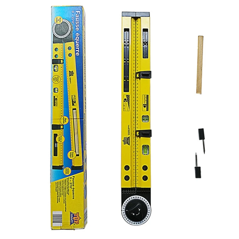 Multi-functional Woodworking Scribe Compass Slope Measurement Angle Instrument Painting Hanging Horizontal Positioning Tool
Multi-functional Woodworking Scribe Compass Slope Measurement Angle Instrument Painting Hanging Horizontal Positioning Tool