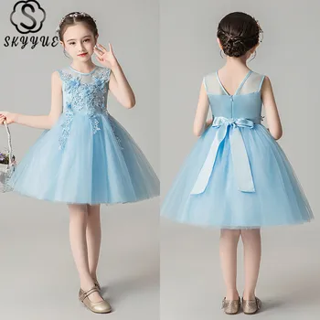 Skyyue Lace Bow First Communion Dresses for Girls Sleeveless Flower Girl Dresses for WeddingsO-Neck Tulle Communion Gown DK2918
Skyyue Lace Bow First Communion Dresses for Girls Sleeveless Flower Girl Dresses for WeddingsO-Neck Tulle Communion Gown DK2918