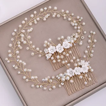 handmade pearl hair hair pearls hair wedding the bride bridesmaid dress accessories pearl barrette hairpin with pearls crowns
handmade pearl hair hair pearls hair wedding the bride bridesmaid dress accessories pearl barrette hairpin with pearls crowns