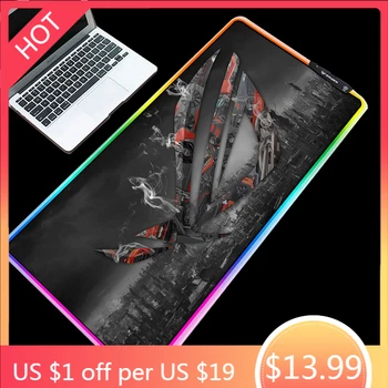Yuzuoan ROG Republic of Gamers mechanical pattern mouse pad RGB backlit keyboard table mat with LED light
Yuzuoan ROG Republic of Gamers mechanical pattern mouse pad RGB backlit keyboard table mat with LED light