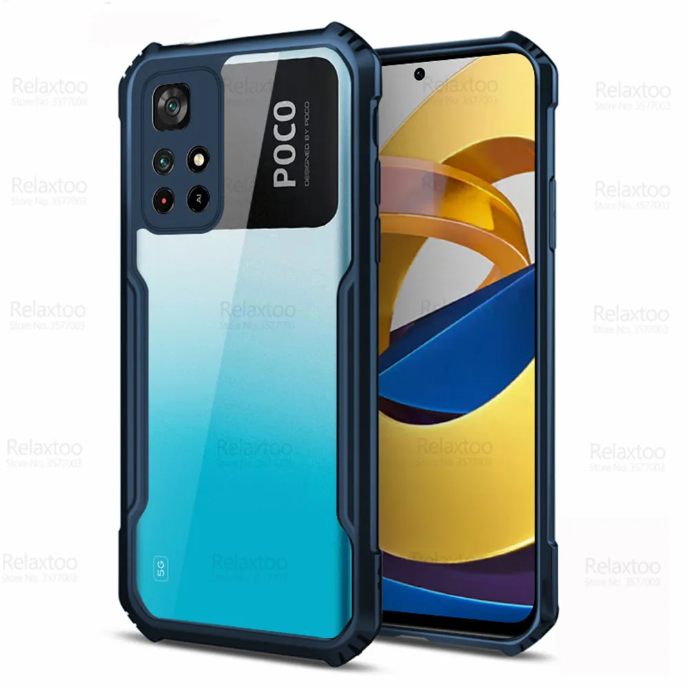 Акриловый чехол для Xiaomi Poco M4 Pro Защитные чехлы камеры Xiomi Pocophone Poko Poxo Little M4Pro M 4 5G