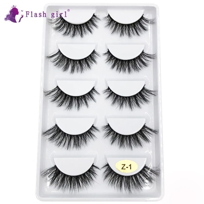Flash Girl Newest Design Natural Full Strip Lashes Handmade Mink Eyelash Reusable 5 Pairs Faux Mink Eyelashes
Flash Girl Newest Design Natural Full Strip Lashes Handmade Mink Eyelash Reusable 5 Pairs Faux Mink Eyelashes