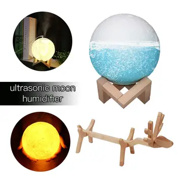 New Moon Light 4D 880ML Capacity Ultrasonic Moon Humidifier Aromatherapy Essential Oil Diffuser Fog Machine Humidifier
New Moon Light 4D 880ML Capacity Ultrasonic Moon Humidifier Aromatherapy Essential Oil Diffuser Fog Machine Humidifier