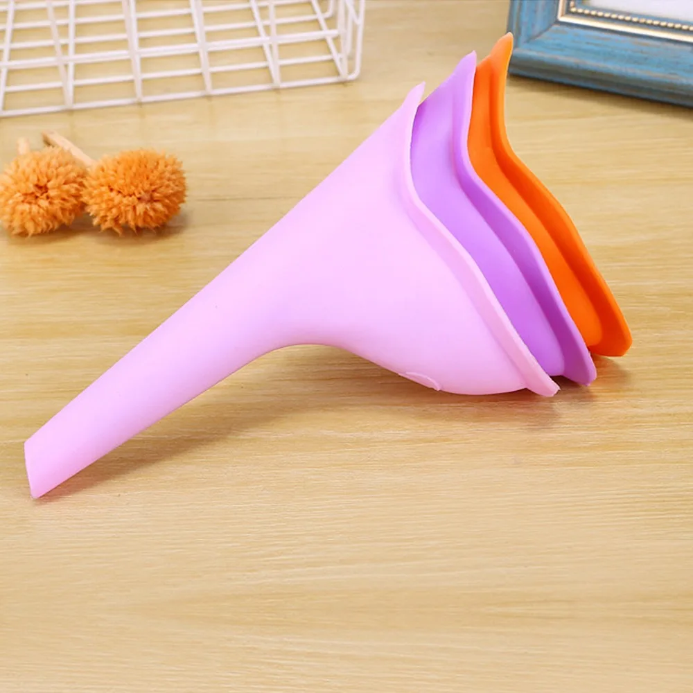 Pee Funnel For Women Standing Piss Female Urinal Travel Femme Urinating Device Portable Toilet Emergency Camping Silicone | Обустройство