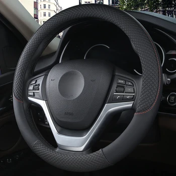 Car Steering-Wheel Cover Black Auto Car Steering Wheel Cover 38CM wheel cover Interior accessories car Anti Slip cover 
Car Steering-Wheel Cover Black Auto Car Steering Wheel Cover 38CM wheel cover Interior accessories car Anti Slip cover