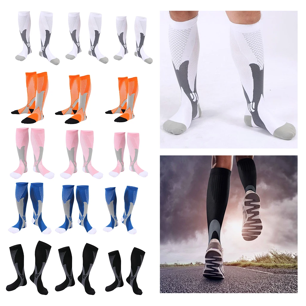 15Pair Compression Socks Knee High Stockings Sleeve Sneaker Socks 15Pair Compression Socks Knee High Stockings Sleeve Sneaker Socks