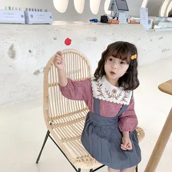 2020 new wholesale girls plaid shirt cotton full sleeve fashion girls blouse 1-6 years HJ552
2020 new wholesale girls plaid shirt cotton full sleeve fashion girls blouse 1-6 years HJ552