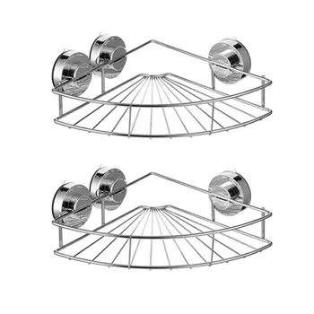 2pcs Bathroom Corner Shelf Shower Caddy Vacuum Suction Bath Storage Rack Holder Stainless Steel Wall Corner Organizer
2pcs Bathroom Corner Shelf Shower Caddy Vacuum Suction Bath Storage Rack Holder Stainless Steel Wall Corner Organizer