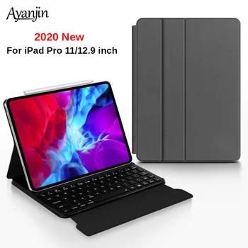 Keyboard Case For iPad Pro 11 & 12.9 2020 PU Leather Tablet Bluetooth Keyboard Case For iPad Pro 2018 11/12.9 inch+Film+Stylus
Keyboard Case For iPad Pro 11 & 12.9 2020 PU Leather Tablet Bluetooth Keyboard Case For iPad Pro 2018 11/12.9 inch+Film+Stylus