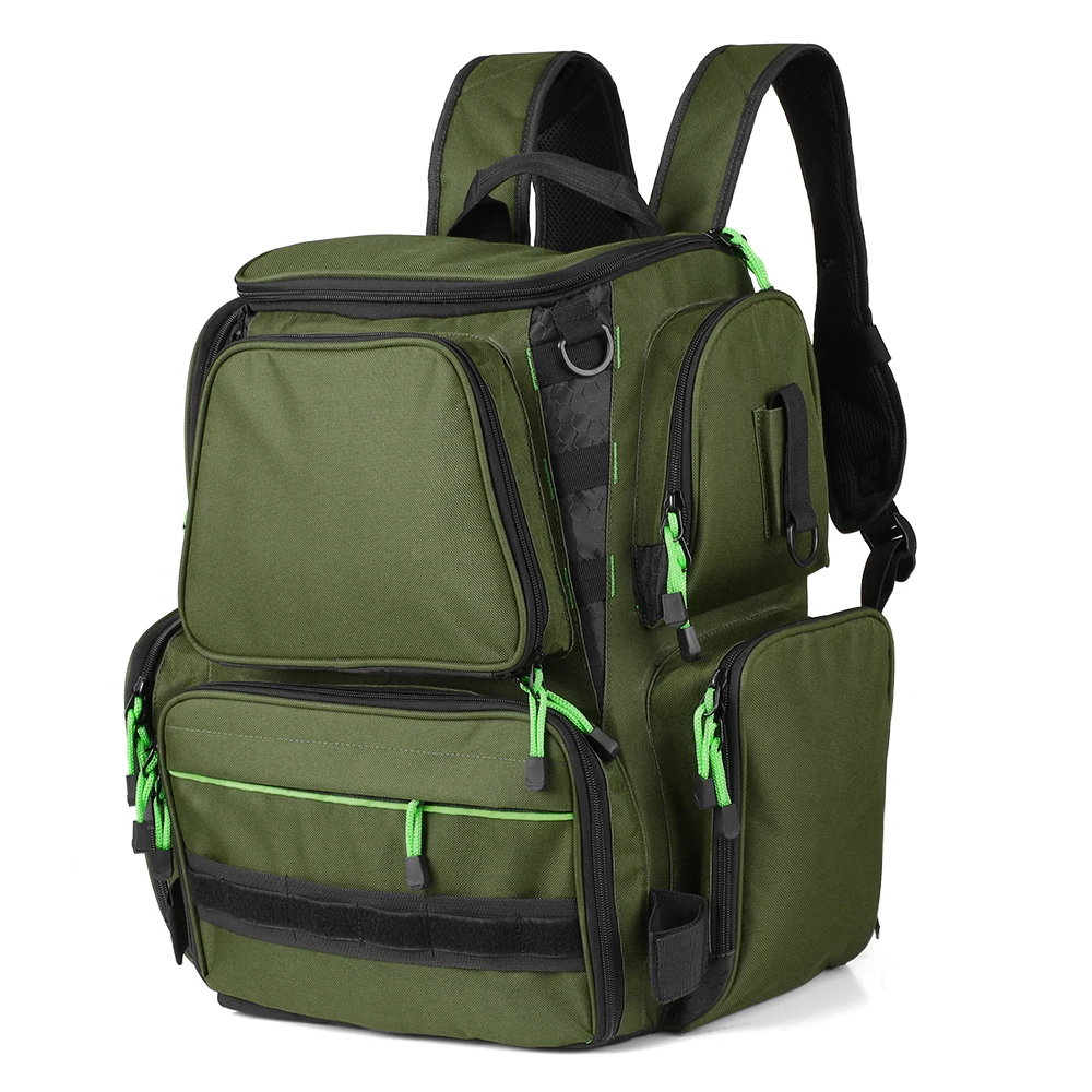 Фото Fishing Bags Lure Reel Storage Backpack Outdoor Trekking Bag Carp Fish Bait Box Multifunctional Tackle | Спорт и развлечения