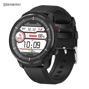 SENBONO Full Touch Smart Watch Men Women Business Sports Clock Heart Rate Monitor Forecast Smartwatch for IOS Android 
SENBONO Full Touch Smart Watch Men Women Business Sports Clock Heart Rate Monitor Forecast Smartwatch for IOS Android