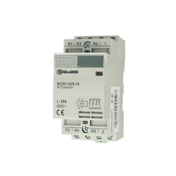 SANDASDON SD-BC201-4/25-13 SANDASDON modular contactor 4P 25A 400V 1 open contact NO + 3 closed contacts NC type 13
SANDASDON SD-BC201-4/25-13 SANDASDON modular contactor 4P 25A 400V 1 open contact NO + 3 closed contacts NC type 13