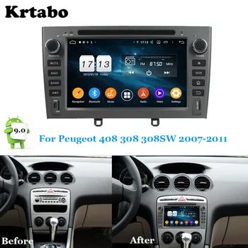 Car radio Android multimedia player Octa Core 4G RAM For Peugeot 408 308 308SW 2007-2011 Car touch screen GPS Support Carplay
Car radio Android multimedia player Octa Core 4G RAM For Peugeot 408 308 308SW 2007-2011 Car touch screen GPS Support Carplay