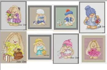 Gold Collection Counted Cross Stitch Kit Cross stitch RS cotton with cross stitch no print Rabbit - traveling rabbit 
Gold Collection Counted Cross Stitch Kit Cross stitch RS cotton with cross stitch no print Rabbit - traveling rabbit