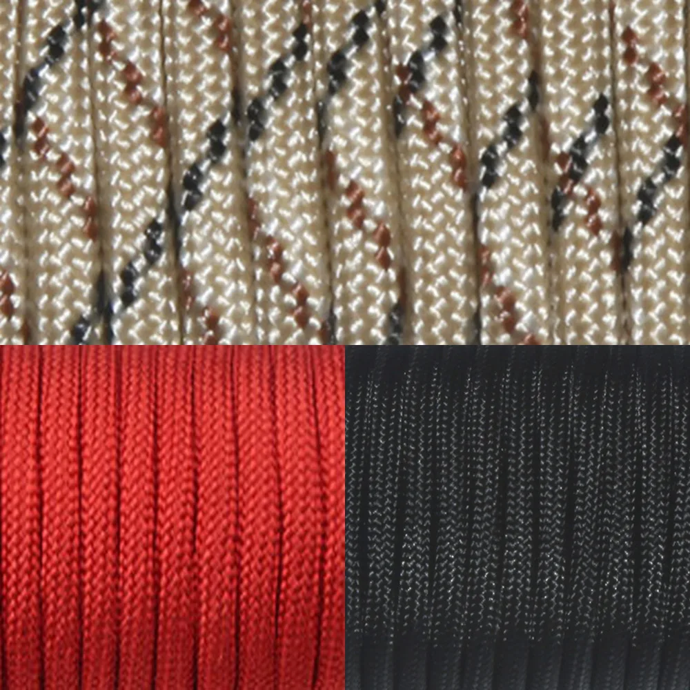 

5 Meters Dia.4mm 7 stand Cores Paracord for Survival Parachute Cord Lanyard Camping Climbing Camping Rope Hiking Clothesline