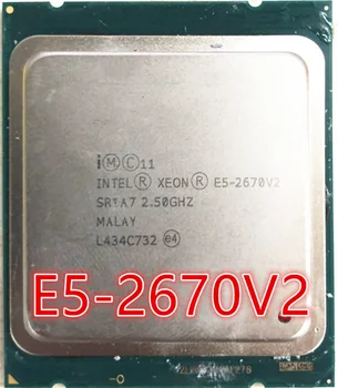 Intel xeon E5 2670 v2 E5-2670 V2 SR1A7 2.5GHz 25M 10-CORES 115W LGA2011 Server CPU Processor e5 270 V2
Intel xeon E5 2670 v2 E5-2670 V2 SR1A7 2.5GHz 25M 10-CORES 115W LGA2011 Server CPU Processor e5 270 V2