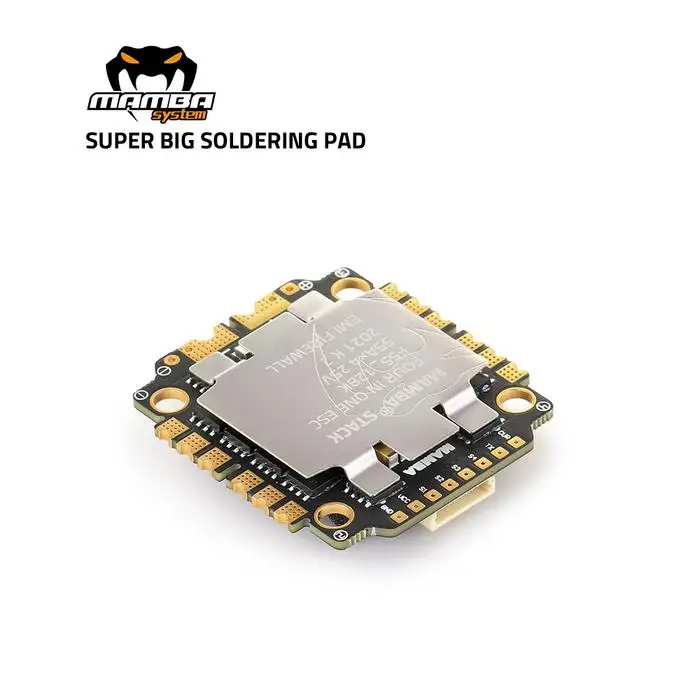 DIATONE MAMBA F55_128K BLHELI32 55A 4in1 3-6S Brushless ESC 30X30mm for RC FPV Racing Freestyle Drones DIY Parts
DIATONE MAMBA F55_128K BLHELI32 55A 4in1 3-6S Brushless ESC 30X30mm for RC FPV Racing Freestyle Drones DIY Parts