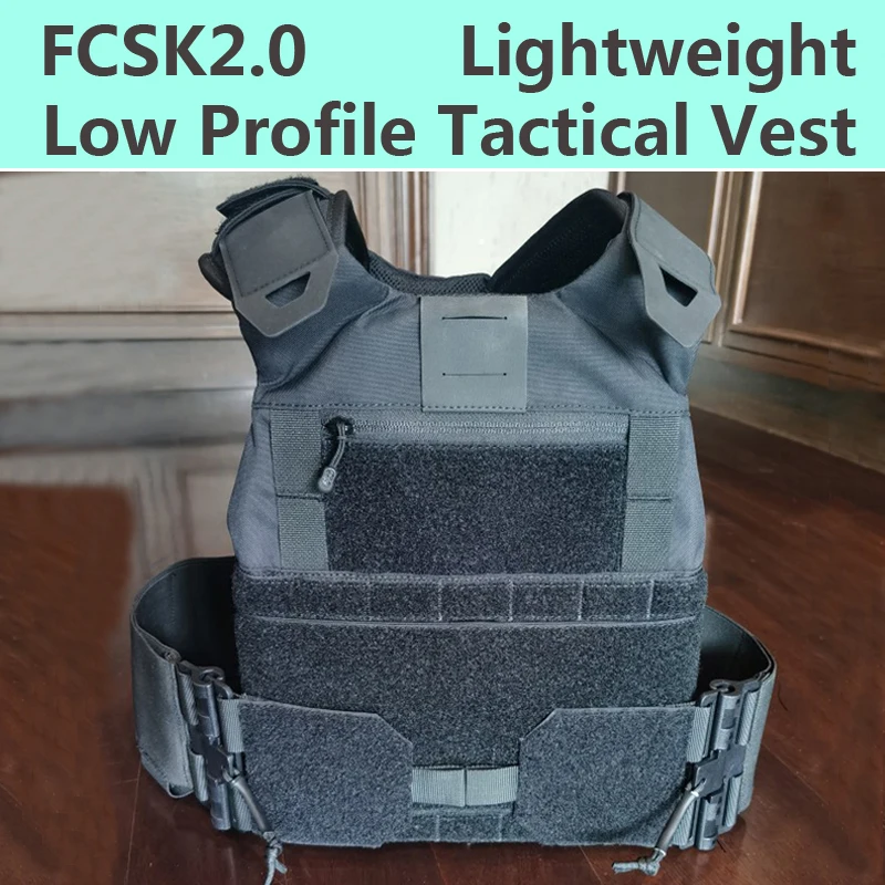 Тактический жилет FCSK2.0 Lightweiht Cordura 500D нейлоновый бронежилет JPC Molle для переноски