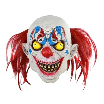 1Pc Halloween Clown Mask Terrifying Creepy Spooky Headgear Head Cover for April Fool's Day Horror Party Haunted House Party
1Pc Halloween Clown Mask Terrifying Creepy Spooky Headgear Head Cover for April Fool's Day Horror Party Haunted House Party