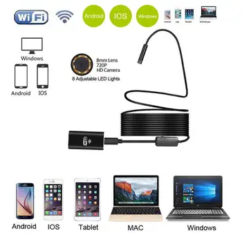 HD Endoscope Black Monitoring Practical Metal Portable Computers Ear Spoon Borescope Durable Endoscope Photos Mobile Phones
HD Endoscope Black Monitoring Practical Metal Portable Computers Ear Spoon Borescope Durable Endoscope Photos Mobile Phones
