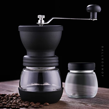 HOT Manual Coffee Grinder with Storage Jar Soft brush Conical Ceramic Burr Quiet and Portable
HOT Manual Coffee Grinder with Storage Jar Soft brush Conical Ceramic Burr Quiet and Portable