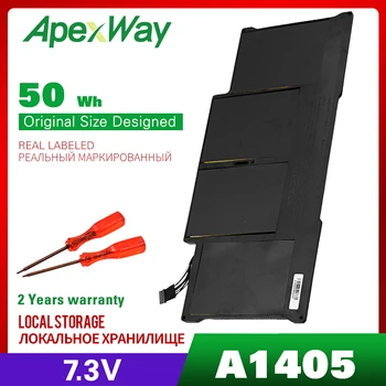 7.3v 50WH A1466 battery for Apple Macbook Air A1369 2011,13" 2012,A1405, MC503, MC504 MC504FOR 
7.3v 50WH A1466 battery for Apple Macbook Air A1369 2011,13" 2012,A1405, MC503, MC504 MC504FOR