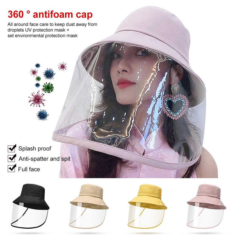 2020 New Anti-fog Hats Men Women Dust Protection Bucket Hat Female Outdoor Travel UV Protect Fisherman Hats And Sun Caps
2020 New Anti-fog Hats Men Women Dust Protection Bucket Hat Female Outdoor Travel UV Protect Fisherman Hats And Sun Caps