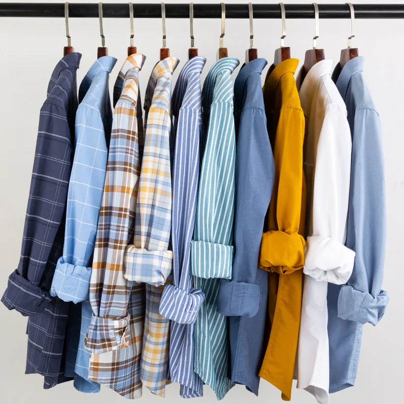 Color 100% Cotton Pure Longsleeve Shirt for Men Plaid Shirt Easy To Take Care Oxford Pocket Shirt Oversized Button Up Shirt
Color 100% Cotton Pure Longsleeve Shirt for Men Plaid Shirt Easy To Take Care Oxford Pocket Shirt Oversized Button Up Shirt
