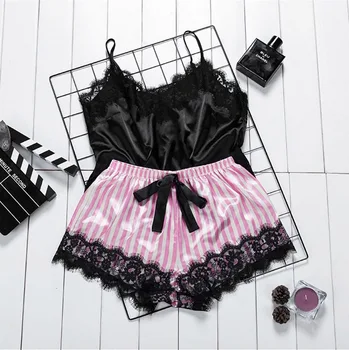 Thailand Zalora Preferred Women's Imitated Silk Fabric Camisole Sleep Loose Comfortable Lace Two-Piece Set
Thailand Zalora Preferred Women's Imitated Silk Fabric Camisole Sleep Loose Comfortable Lace Two-Piece Set