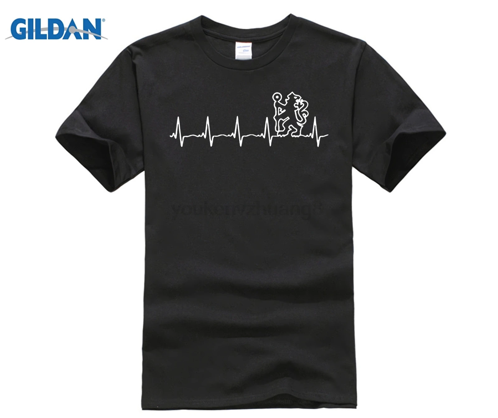 Горячие предложения создать Для мужчин футболка вентилятор сердцебиение ваша