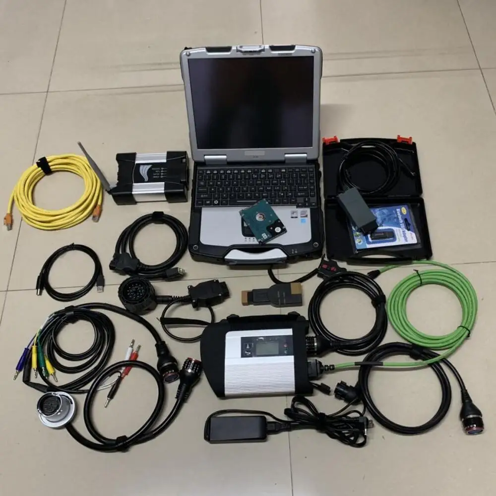 

C4 Diagnostic Scanner Mb Star FOR BM*W Icom Next Wifi Software Newest Hdd 2TB Laptop CF31 I5 6G Full Set Ready to Use 3in1