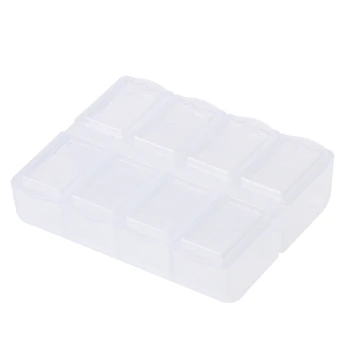 8 Grids Plastic Storage Box Case Home Organizer Jewelry Beads Pill Boxes Parts
8 Grids Plastic Storage Box Case Home Organizer Jewelry Beads Pill Boxes Parts