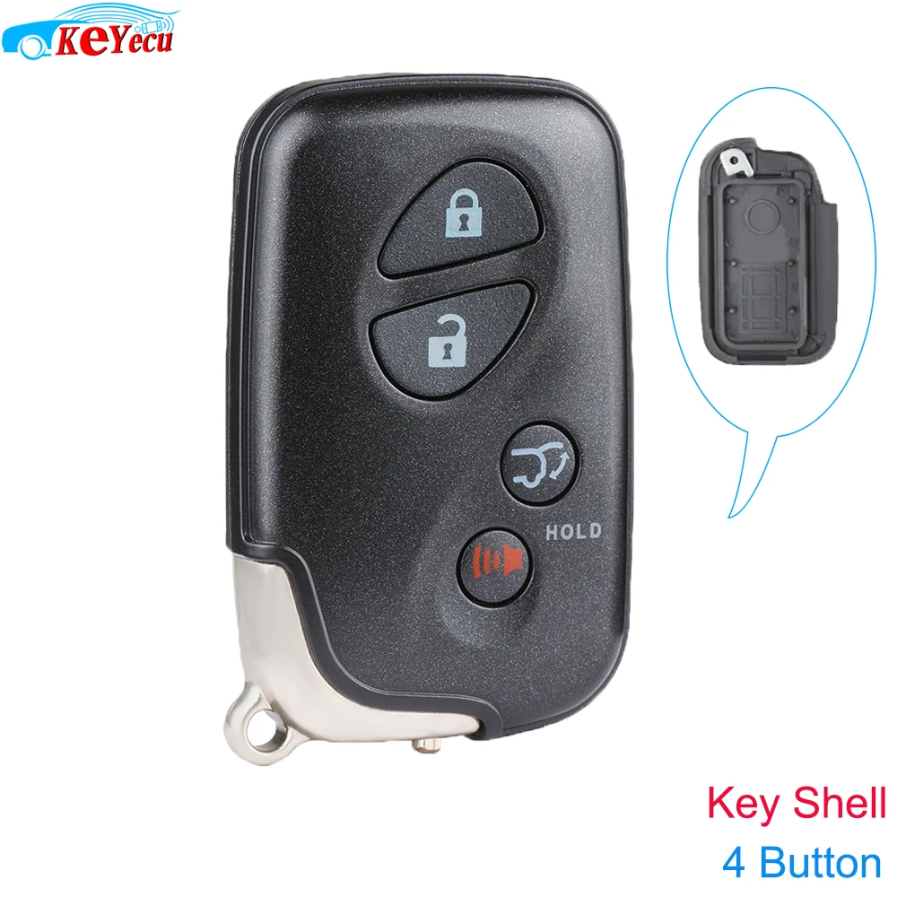 KEYECU Remote Key Shell Case 4B With SUV Trunk Button for Lexus RX350 RX450 LX570 HYQ14ACX 
KEYECU Remote Key Shell Case 4B With SUV Trunk Button for Lexus RX350 RX450 LX570 HYQ14ACX