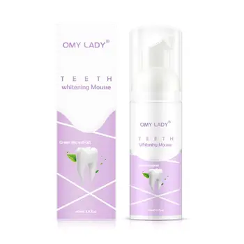 Teeth Whitening Mousse Toothpaste Tooth Cleaning Fresh Shining Green Tea Extract Hygiene Removes Plaque Stains
Teeth Whitening Mousse Toothpaste Tooth Cleaning Fresh Shining Green Tea Extract Hygiene Removes Plaque Stains