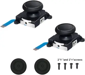 3D Replacement Joystick Analog, Thumb Stick for Nintendo Switch Upgrated Analog Joystick For Nintendo Switch Lite NS Mini 2 Pack
3D Replacement Joystick Analog, Thumb Stick for Nintendo Switch Upgrated Analog Joystick For Nintendo Switch Lite NS Mini 2 Pack
