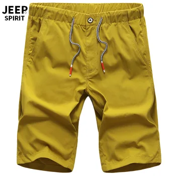 JEEP SPIRIT New Summer Cargo Short Men Casual Solid Color Mid-waist Knee Length Mens Shorts Bermudas Masculina Short Homme
JEEP SPIRIT New Summer Cargo Short Men Casual Solid Color Mid-waist Knee Length Mens Shorts Bermudas Masculina Short Homme
